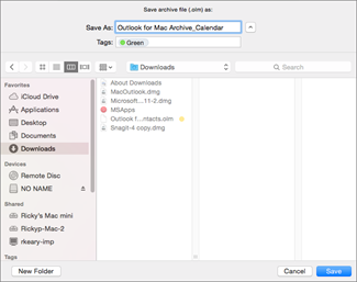 ask for calendar access in outlook 2016 for mac